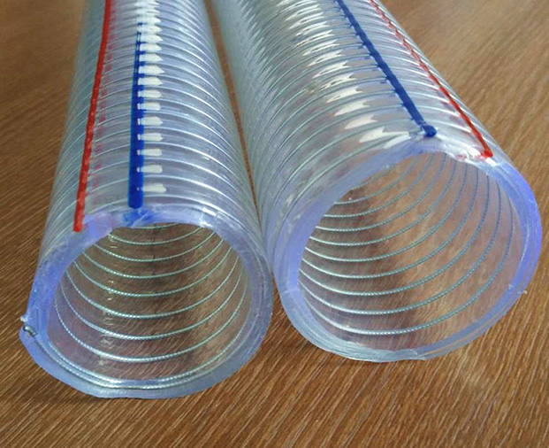 PVC鋼絲增強(qiáng)軟管