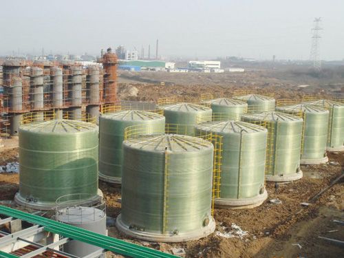 玻璃鋼立式儲罐