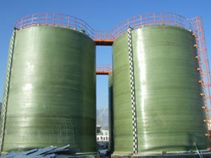 玻璃鋼立式儲(chǔ)罐